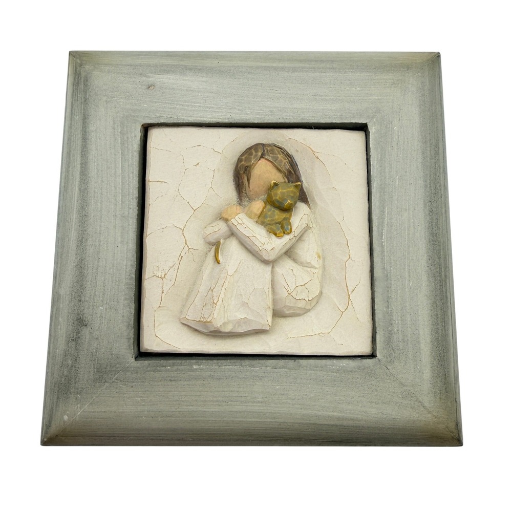 Willow‎ Tree Kindness Memory Box Susan Lordi Girl with Cat Keepsake Jewelry Box